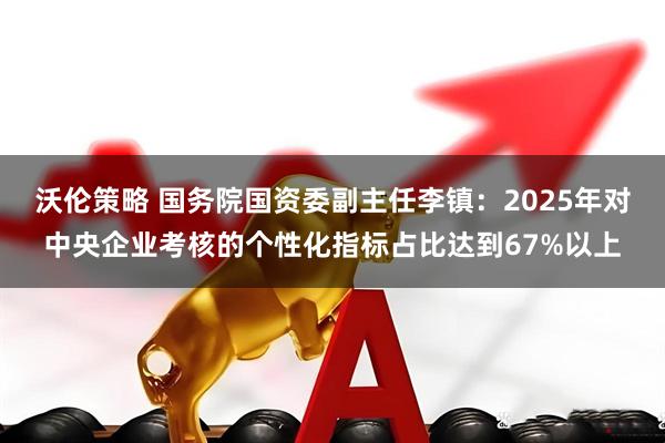 沃伦策略 国务院国资委副主任李镇：2025年对中央企业考核的个性化指标占比达到67%以上