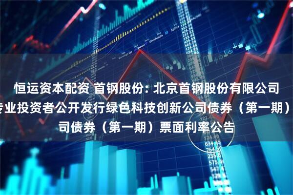 恒运资本配资 首钢股份: 北京首钢股份有限公司2025年面向专业投资者公开发行绿色科技创新公司债券（第一期）票面利率公告